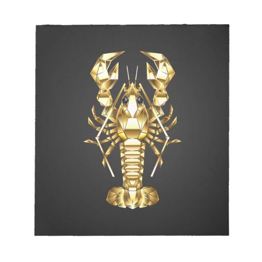 Goldlachs Notizblock (Vorderseite)