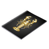 Goldlachs Notizblock (Linke Seite)