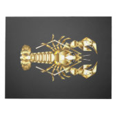 Goldlachs Notizblock (Vorderseite)