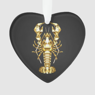 Goldlachs Ornament