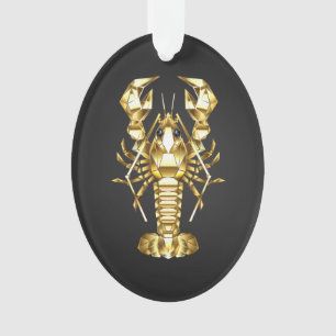 Goldlachs Ornament