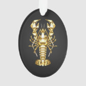 Goldlachs Ornament (Rückseite)