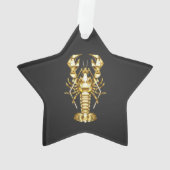 Goldlachs Ornament (Rückseite)