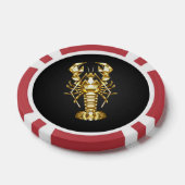 Goldlachs Pokerchips (Einzeln)