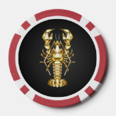 Goldlachs Pokerchips (Rückseite)
