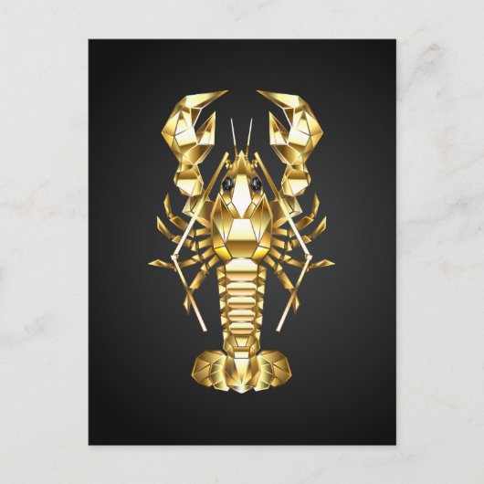 Goldlachs Postkarte (Vorderseite)