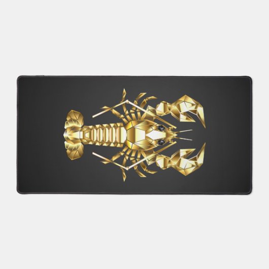 Goldlachs Schreibtischunterlage (Vorderseite)