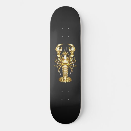 Goldlachs Skateboard (Vorderseite)