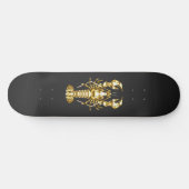 Goldlachs Skateboard (Horizontal)