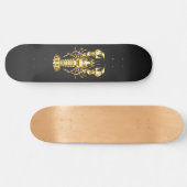 Goldlachs Skateboard (Horizontal)
