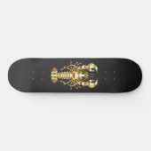 Goldlachs Skateboard (Horizontal)