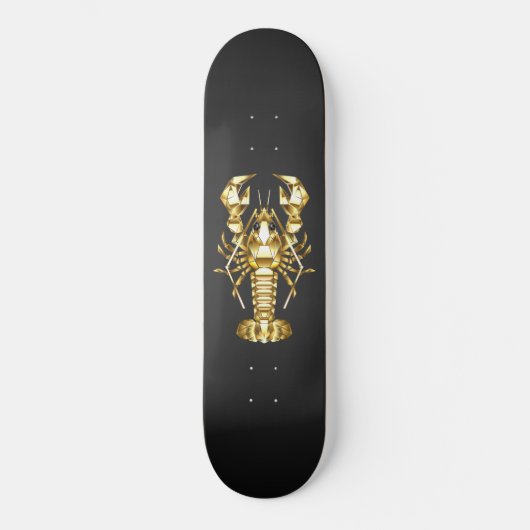 Goldlachs Skateboard (Vorderseite)