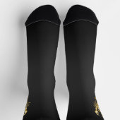 Goldlachs Socken (Oben)