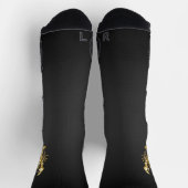 Goldlachs Socken (Oben)