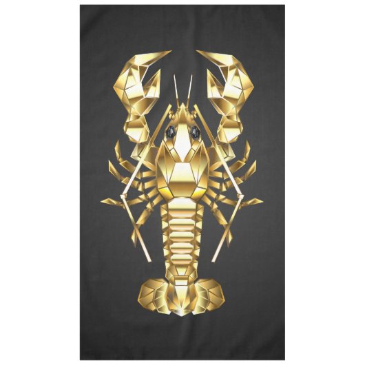 Goldlachs Tischdecke (Vorderseite)