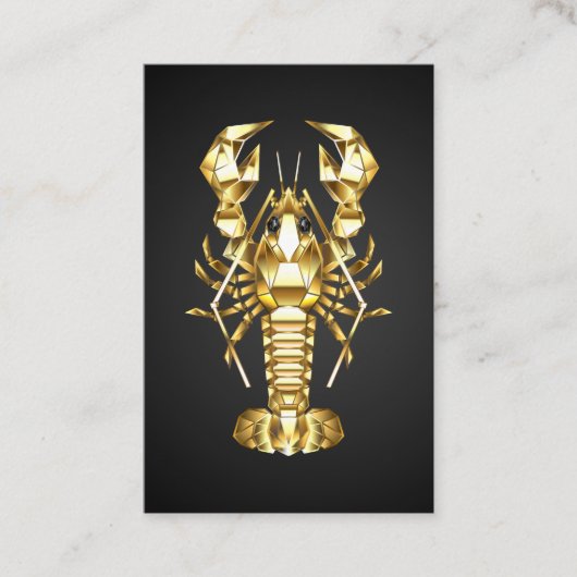 Goldlachs Visitenkarte (Vorderseite)