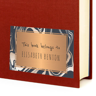 Goldlackierung aus schwarzer Rose, vergoldetes Buc Rechteckiger Aufkleber