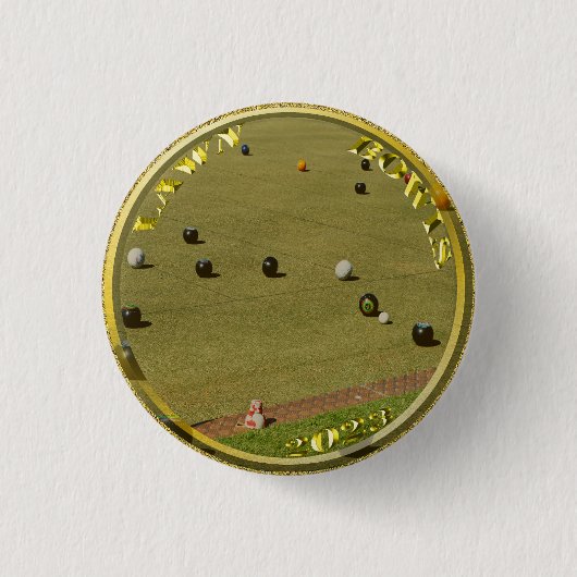 Goldlagebügel 2023 Designed Coin, Abzeichen Button (Vorderseite)