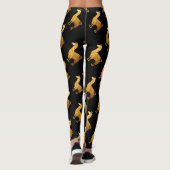 Goldlama-Leggings Leggings (Rückseite)