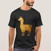 Goldlama-T - Shirt (Vorderseite)
