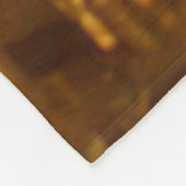 Goldlampen Fleecedecke (Ecke)