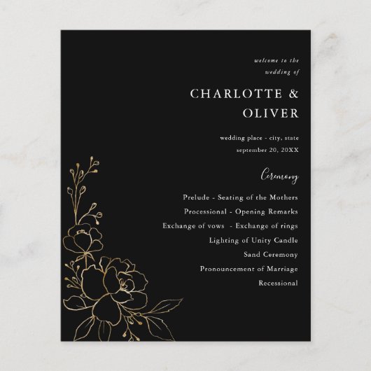 Goldland-Landerei-Hochzeitsfeierprogramm BL (Vorderseite)