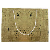 Goldleaf Monogram Große Geschenktüte (Rückseite)