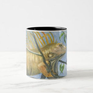 Goldleguan-Tasse Zweifarbige Tasse