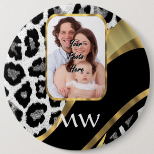 Goldleopard Button