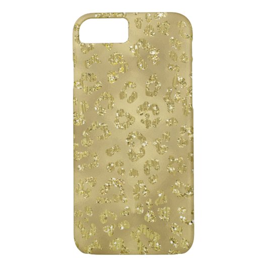 Goldleopard-Druck Case-Mate iPhone Hülle (Rückseite)