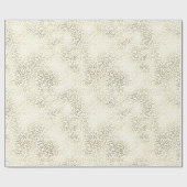 Goldleopard-Druck Geschenkpapier (Flach)