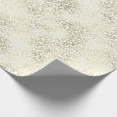 Goldleopard-Druck Geschenkpapier (Ecke)