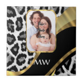 Goldleopard Fliese (Vorderseite)