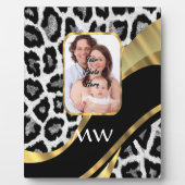 Goldleopard Fotoplatte (Vorderseite)