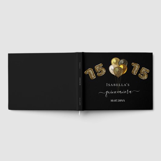 Goldleopard Gästebuch (Voll)