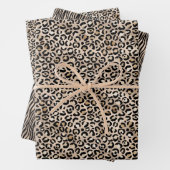 Goldleopard Geschenkpapier Set (Beispiel)