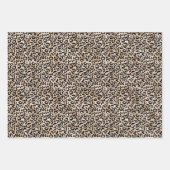 Goldleopard Geschenkpapier Set (Vorderseite)