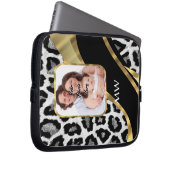 Goldleopard Laptopschutzhülle (Vorne Rechts)