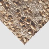 Goldleopard-Metallic-Spots Seidenpapier (Ausschnitt)