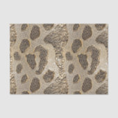Goldleopard-Metallic-Spots Seidenpapier (Vorderseite)