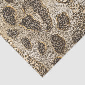 Goldleopard-Metallic-Spots Seidenpapier (Ausschnitt)