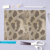 Goldleopard-Metallic-Spots Seidenpapier (Handwerk)
