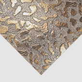 Goldleopard-Metallic-Spots Seidenpapier (Ausschnitt)