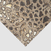 Goldleopard-Metallic-Spots Seidenpapier (Ausschnitt)