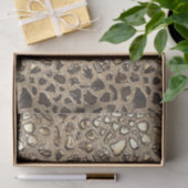 Goldleopard-Metallic-Spots Seidenpapier (Geschenk)