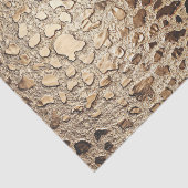 Goldleopard-Metallic-Spots Seidenpapier (Ausschnitt)