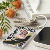 Goldleopard Schlüsselanhänger (Vorderseite rechts)