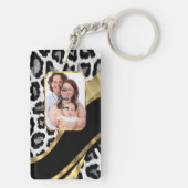 Goldleopard Schlüsselanhänger (Rückseite)