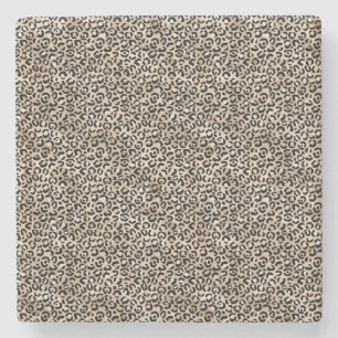 Goldleopard Steinuntersetzer