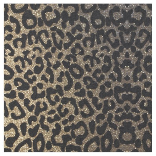 Goldleopard Stoff (Nahaufnahme)